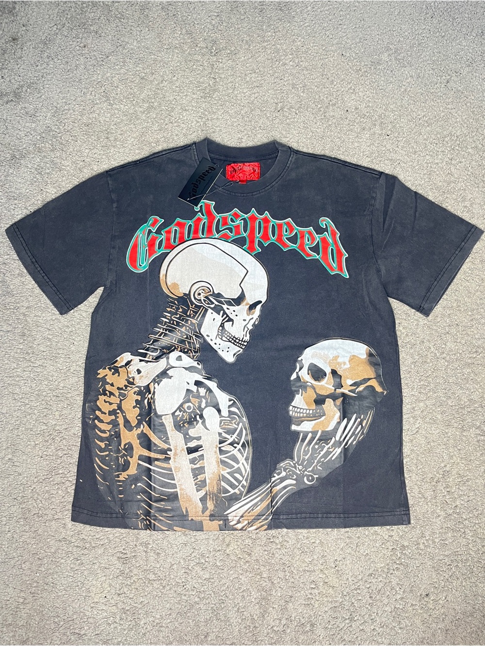 Godspeed Skeleton Graphic Tee